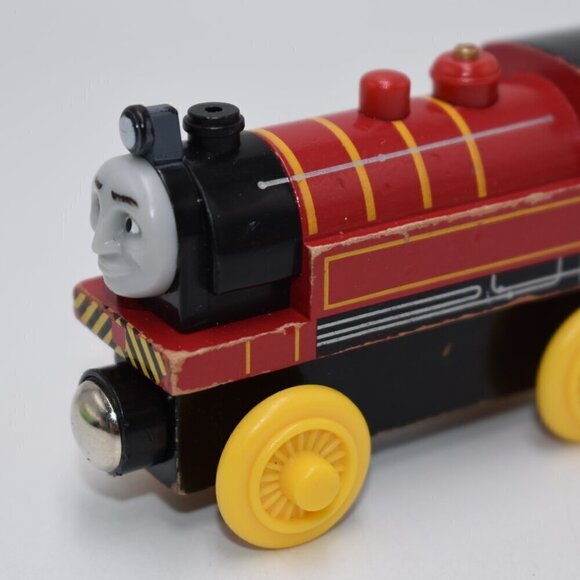 VICTOR - Learning Curve Thomas & Friends Wooden Railway Train Tank Engine 2003 - Picture 5 of 9